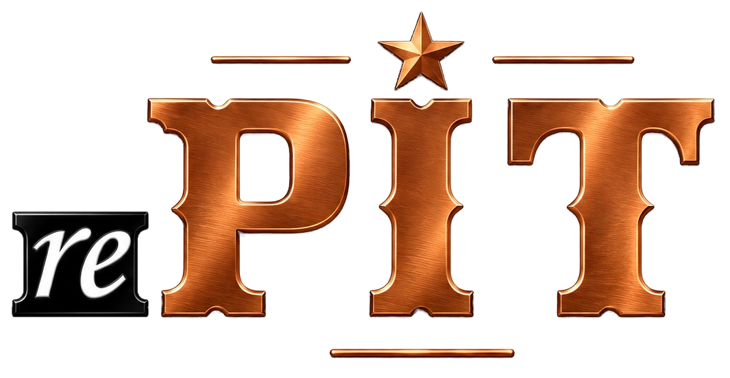 rePIT — copper signature logo